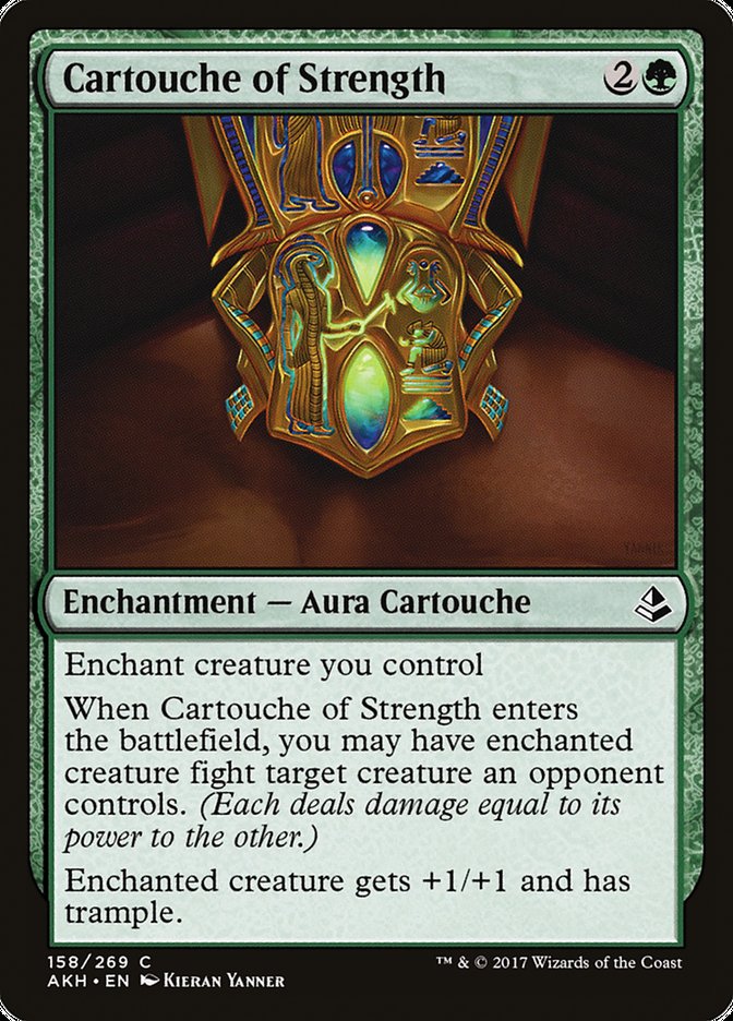 Cartouche of Strength [Amonkhet] | Devastation Store