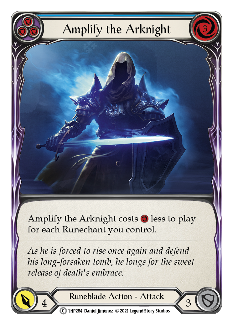 Amplify the Arknight (Blue) [1HP284] | Devastation Store