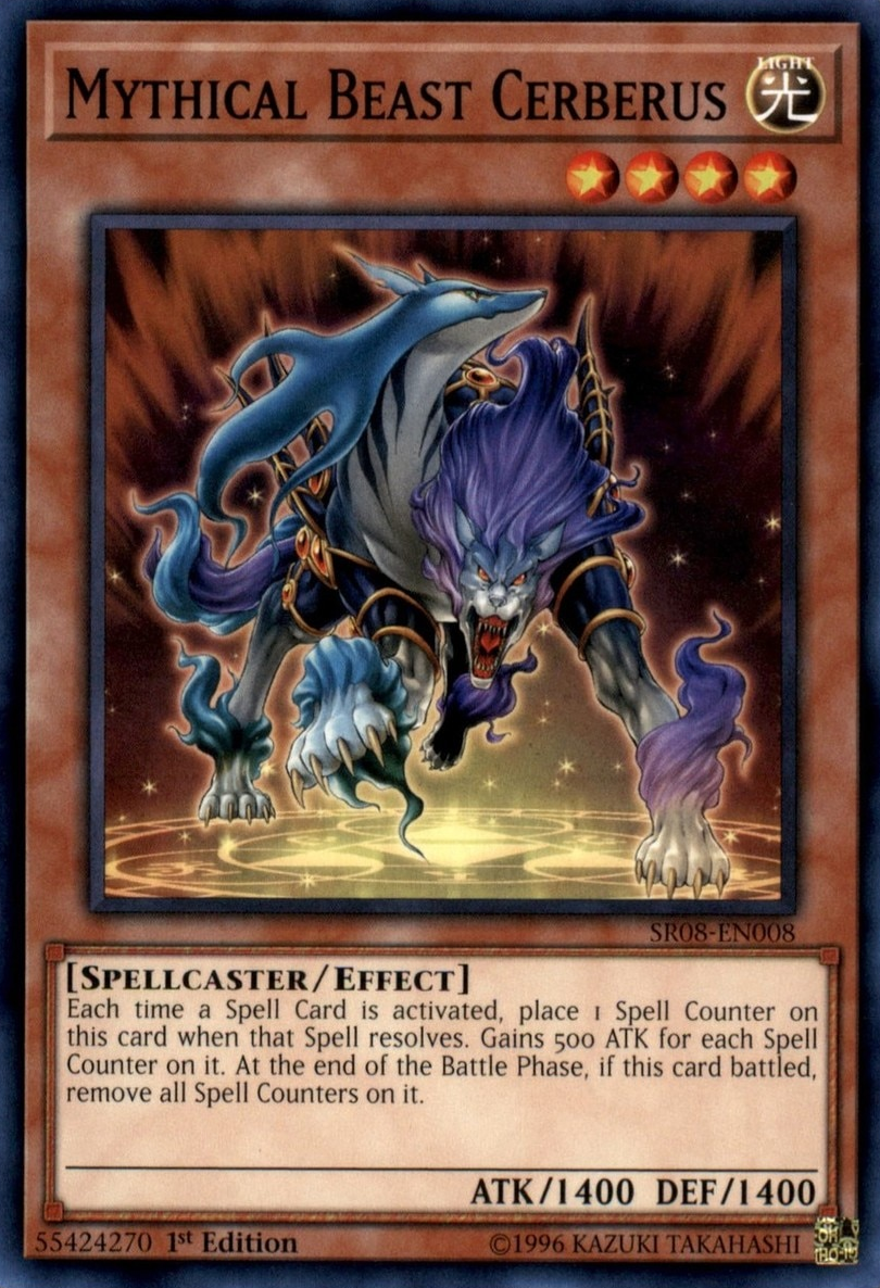 Mythical Beast Cerberus [SR08-EN008] Common | Devastation Store