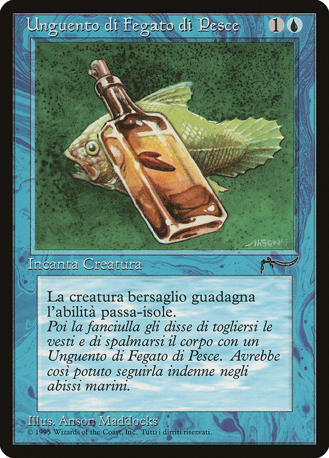 Fishliver Oil (Italian) "Unguento di Fegato di Pesce" [Rinascimento] | Devastation Store