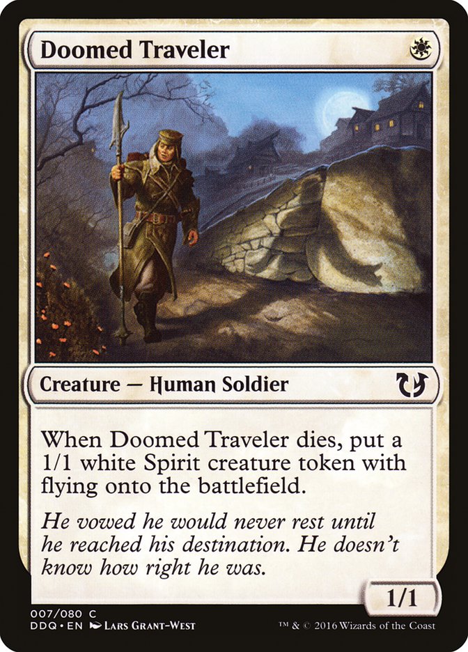 Doomed Traveler [Duel Decks: Blessed vs. Cursed] - Devastation Store | Devastation Store