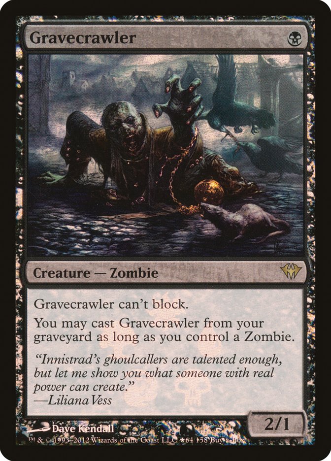 Gravecrawler (Buy-A-Box) [Dark Ascension Promos] - Devastation Store | Devastation Store