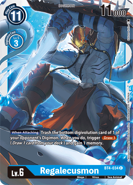 Regalecusmon [BT4-034] [Great Legend] | Devastation Store