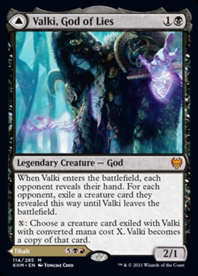 Valki, God of Lies // Tibalt, Cosmic Impostor [Kaldheim] | Devastation Store