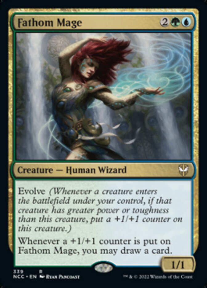 Fathom Mage [Streets of New Capenna Commander] | Devastation Store