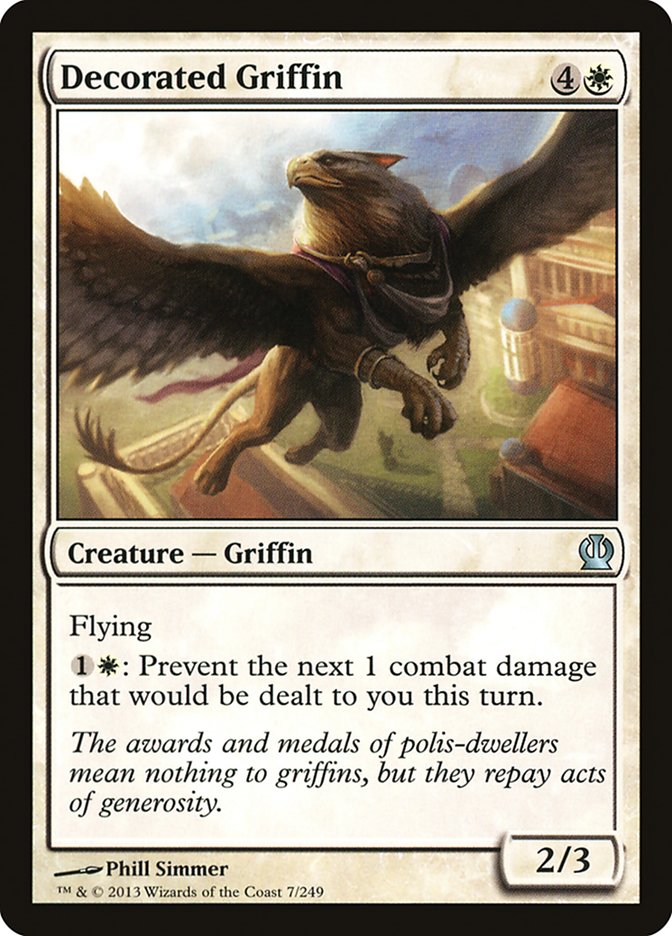Decorated Griffin [Theros] - Devastation Store | Devastation Store