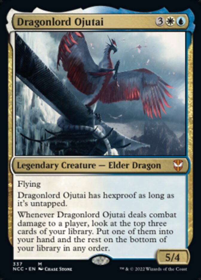 Dragonlord Ojutai [Streets of New Capenna Commander] | Devastation Store