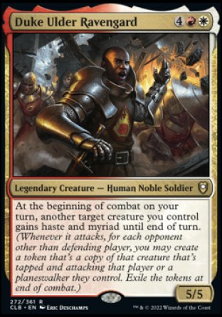 Duke Ulder Ravengard [Commander Legends: Battle for Baldur's Gate] | Devastation Store