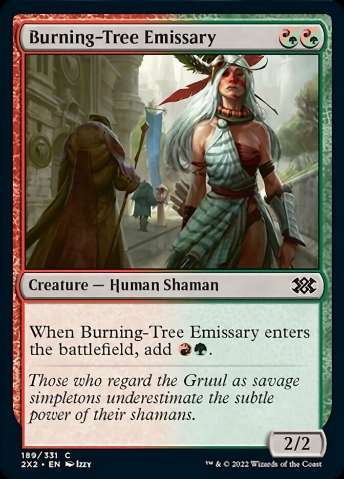 Burning-Tree Emissary [Double Masters 2022] | Devastation Store
