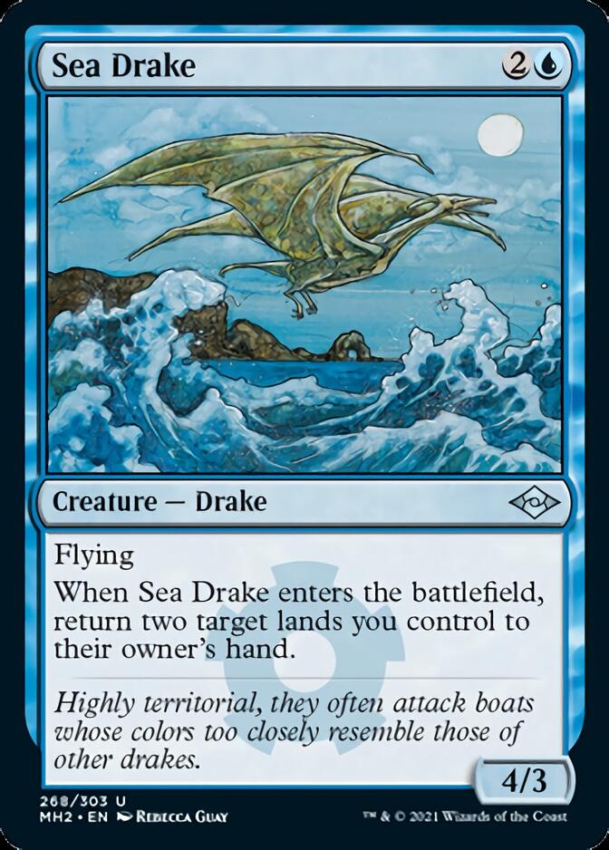 Sea Drake (Foil Etched) [Modern Horizons 2] | Devastation Store