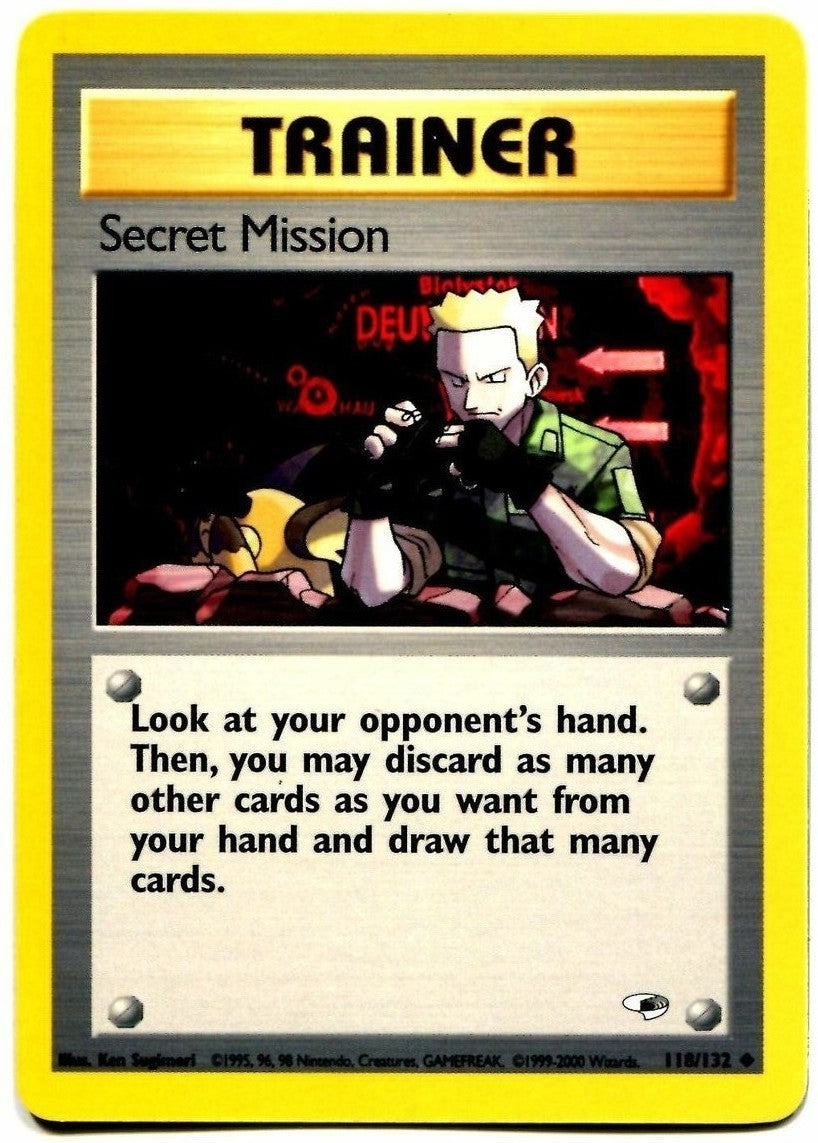 Secret Mission (118/132) [Gym Heroes Unlimited] | Devastation Store