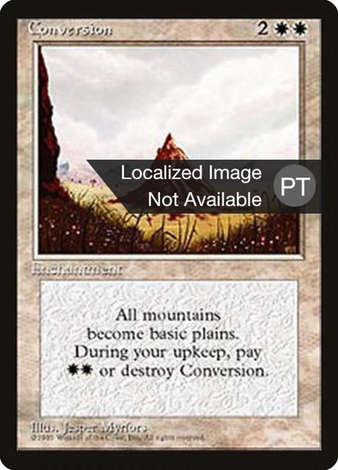 Conversion [Fourth Edition (Foreign Black Border)] | Devastation Store