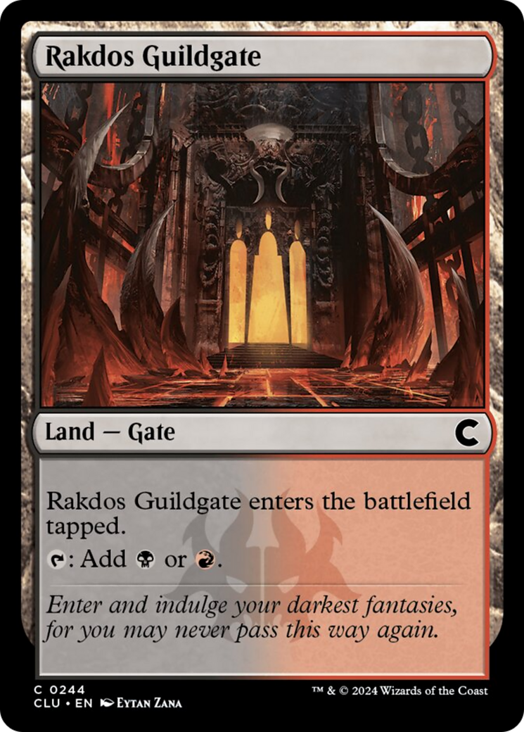 Rakdos Guildgate [Ravnica: Clue Edition] | Devastation Store