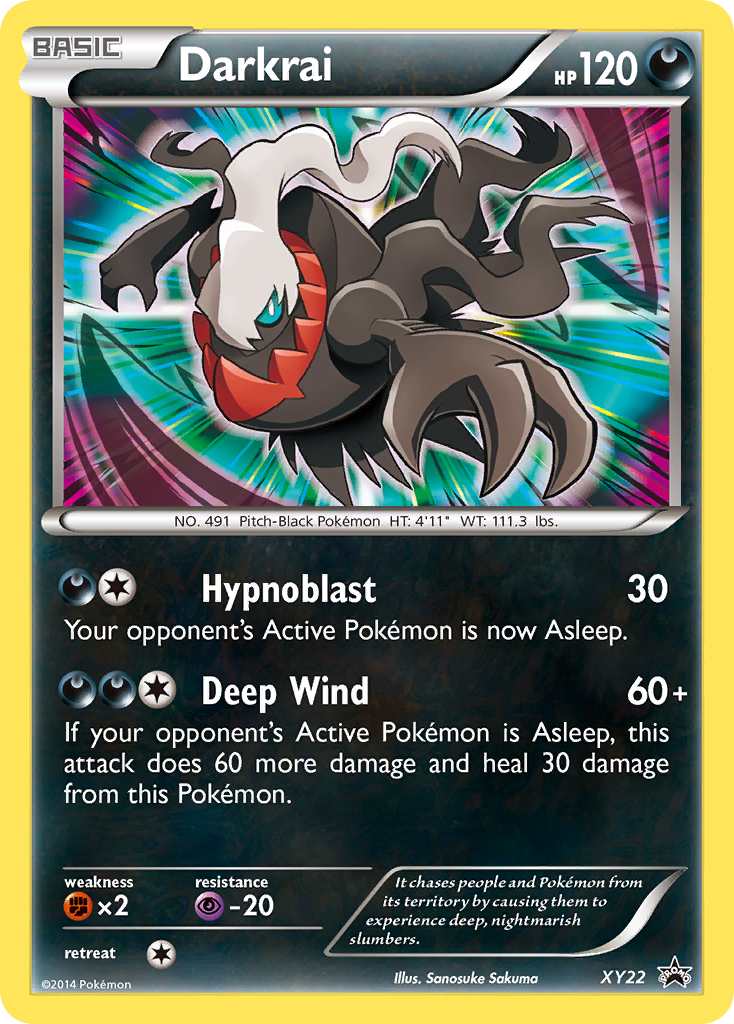 Darkrai (XY22) [XY: Black Star Promos] | Devastation Store