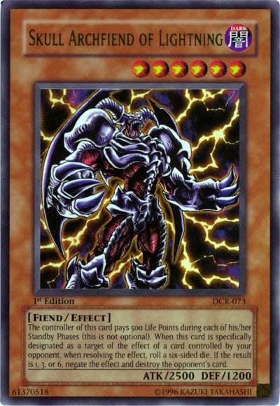 Skull Archfiend of Lightning [DCR-073] Ultra Rare | Devastation Store