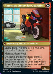 Flamewar, Brash Veteran // Flamewar, Streetwise Operative [Transformers] | Devastation Store