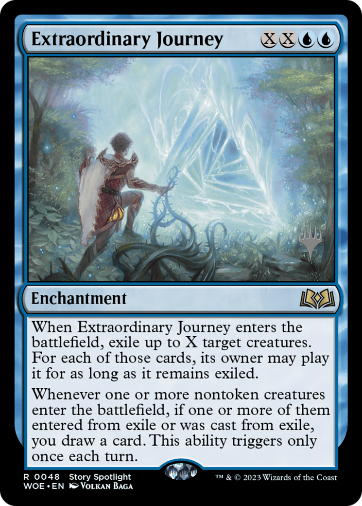 Extraordinary Journey (Promo Pack) [Wilds of Eldraine Promos] | Devastation Store