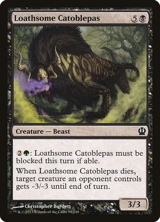 Loathsome Catoblepas [Theros] - Devastation Store | Devastation Store