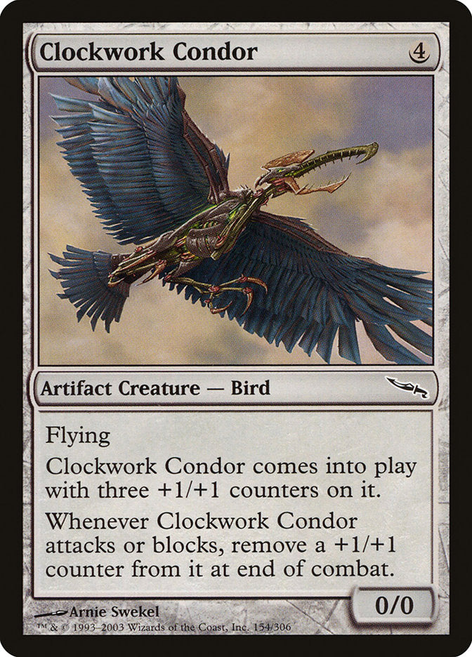 Clockwork Condor [Mirrodin] - Devastation Store | Devastation Store