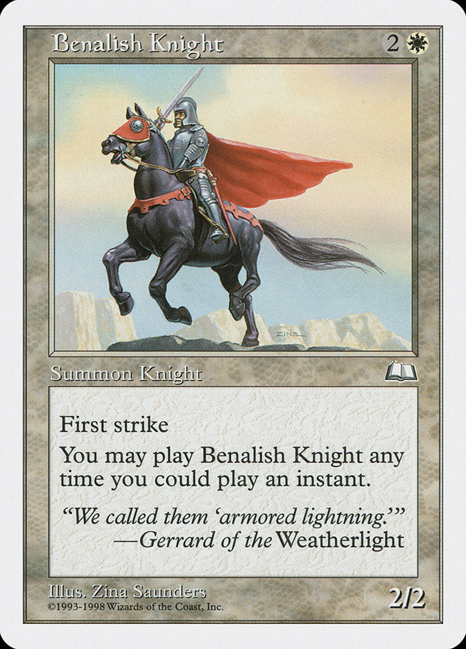 Benalish Knight [Anthologies] | Devastation Store