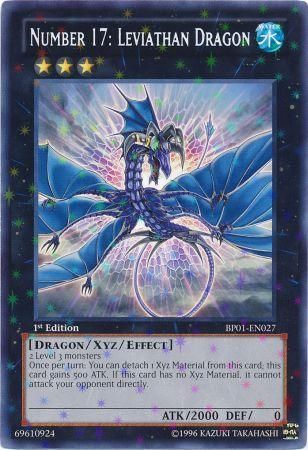 Number 17: Leviathan Dragon [BP01-EN027] Starfoil Rare | Devastation Store