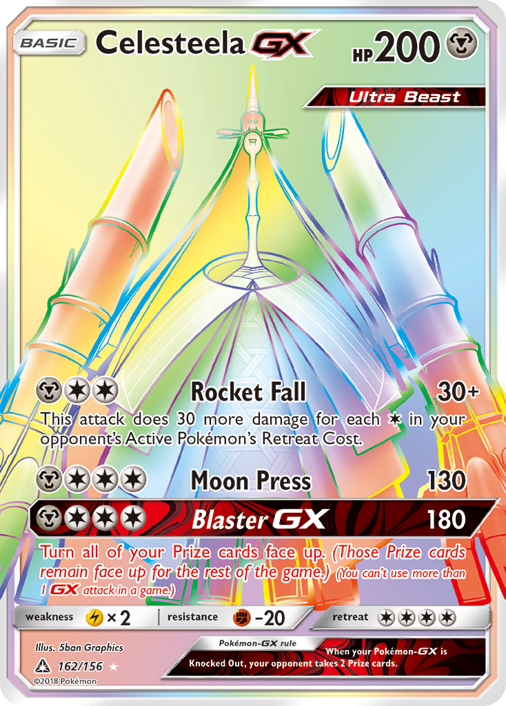 Celesteela GX (162/156) [Sun & Moon: Ultra Prism] | Devastation Store