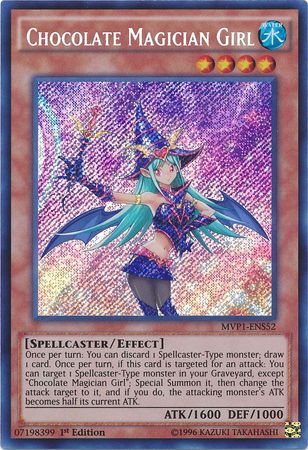 Chocolate Magician Girl [MVP1-ENS52] Secret Rare | Devastation Store