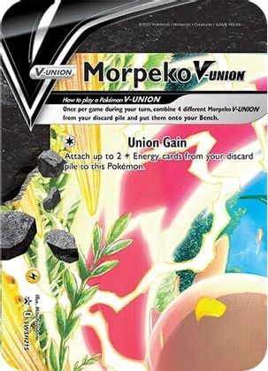 Morpeko V-UNION (SWSH215) [Sword & Shield: Black Star Promos] | Devastation Store