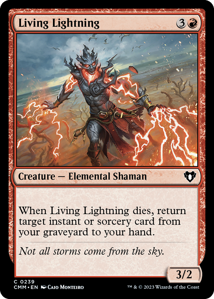Living Lightning [Commander Masters] | Devastation Store