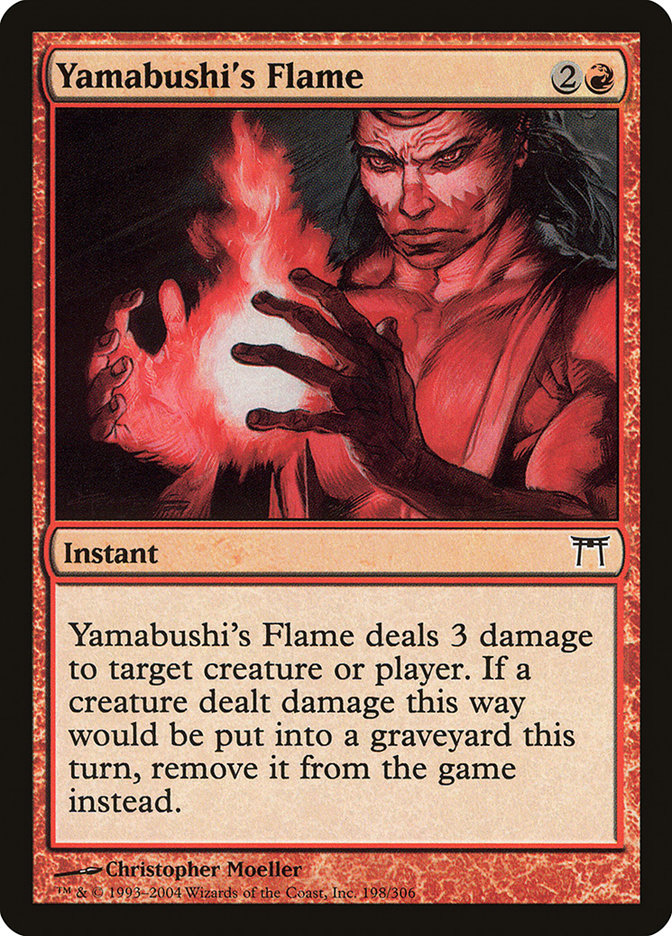 Yamabushi's Flame [Champions of Kamigawa] - Devastation Store | Devastation Store