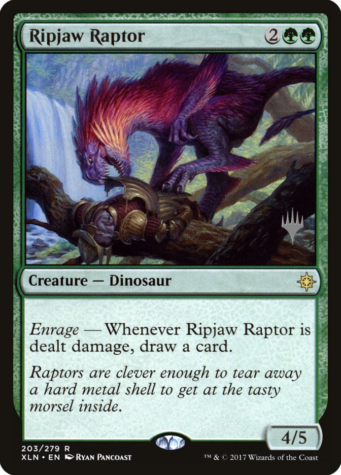 Ripjaw Raptor (Promo Pack) [Ixalan Promos] | Devastation Store