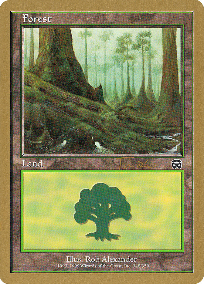 Forest (jt348) (Jan Tomcani) [World Championship Decks 2001] | Devastation Store