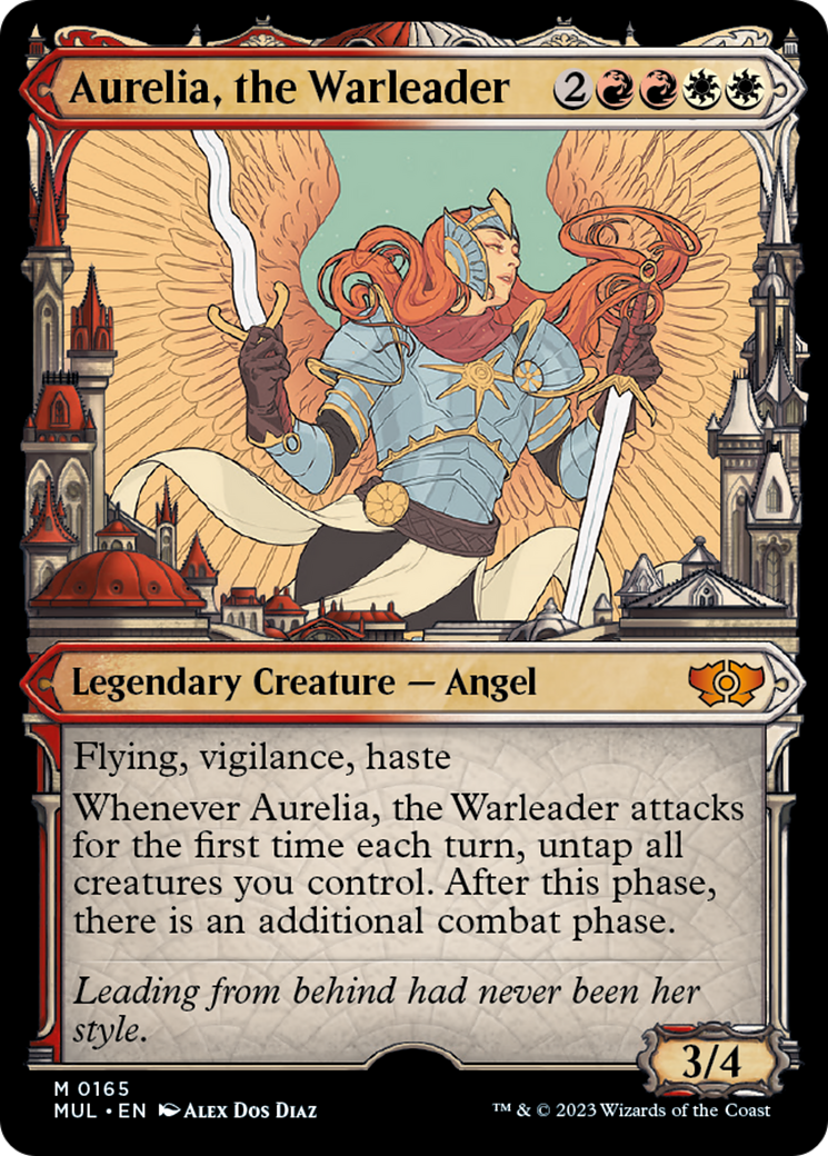 Aurelia, the Warleader (Halo Foil) [Multiverse Legends] | Devastation Store
