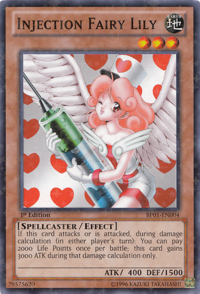 Injection Fairy Lily [BP01-EN004] Starfoil Rare | Devastation Store