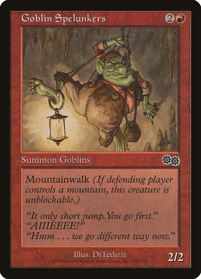 Goblin Spelunkers [Urza's Saga] - Devastation Store | Devastation Store