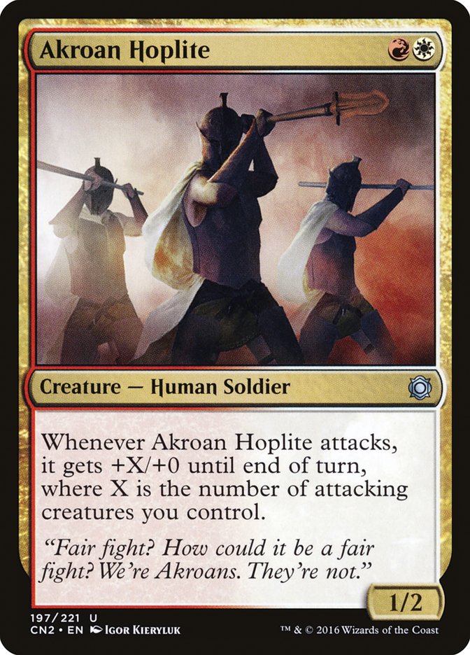 Akroan Hoplite [Conspiracy: Take the Crown] - Devastation Store | Devastation Store