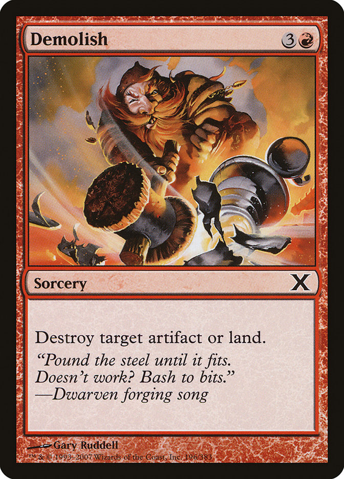 Demolish [Tenth Edition] | Devastation Store