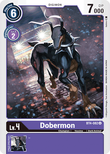 Dobermon [BT4-082] [Great Legend] | Devastation Store