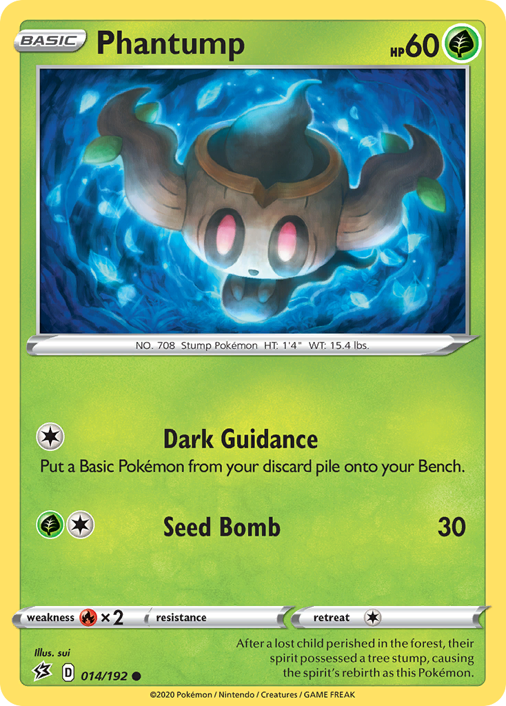 Phantump (014/192) [Sword & Shield: Rebel Clash] | Devastation Store