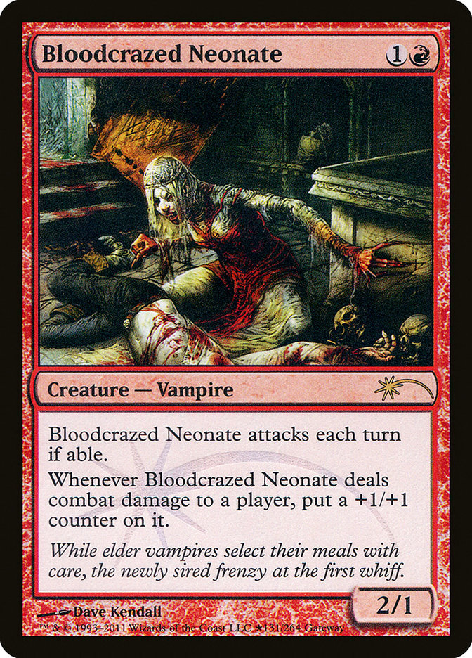 Bloodcrazed Neonate [Wizards Play Network 2011] - Devastation Store | Devastation Store