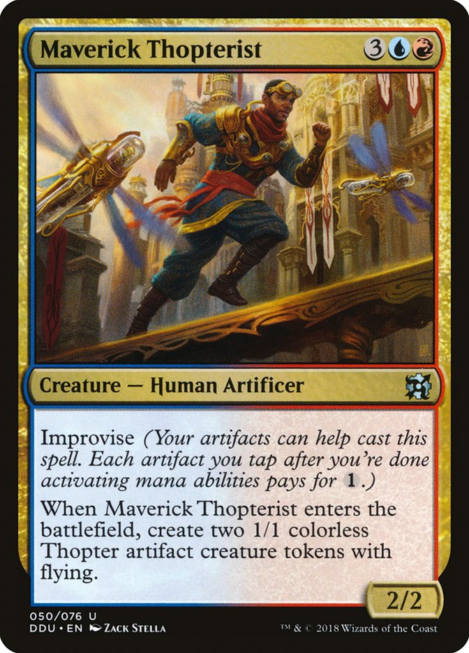 Maverick Thopterist [Duel Decks: Elves vs. Inventors] - Devastation Store | Devastation Store
