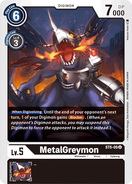 MetalGreymon [ST5-09] [Starter Deck: Machine Black] | Devastation Store