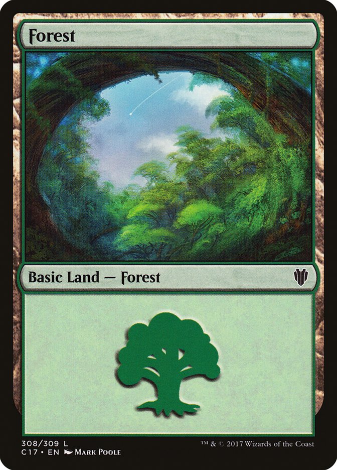 Forest (308) [Commander 2017] | Devastation Store