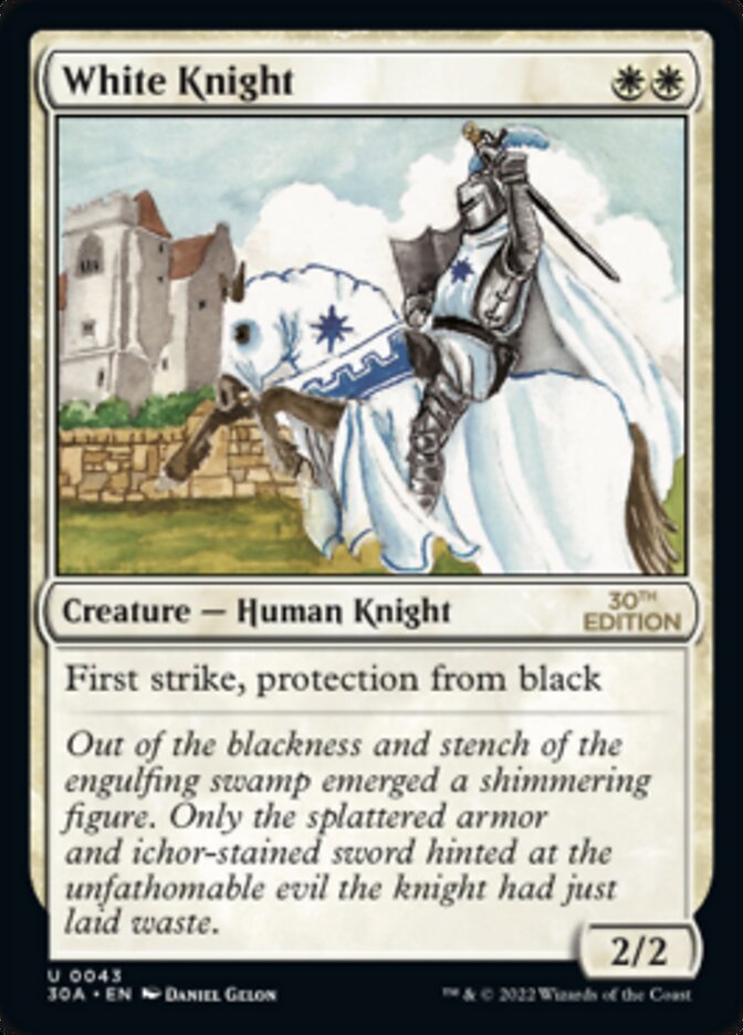 White Knight [30th Anniversary Edition] | Devastation Store