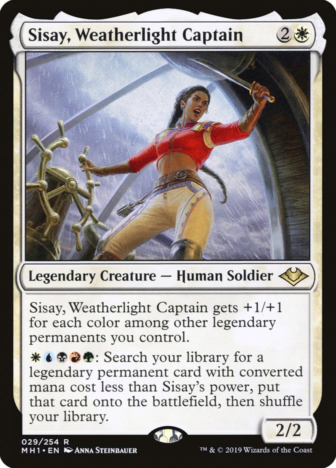 Sisay, Weatherlight Captain [Modern Horizons] | Devastation Store