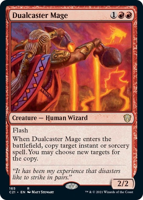 Dualcaster Mage [Commander 2021] | Devastation Store