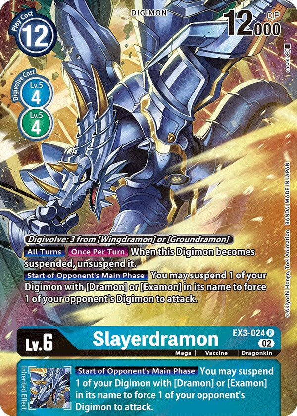 Slayerdramon [EX3-024] (Alternate Art) [Draconic Roar] | Devastation Store