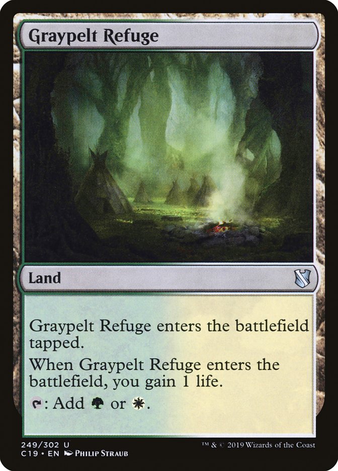 Graypelt Refuge [Commander 2019] | Devastation Store