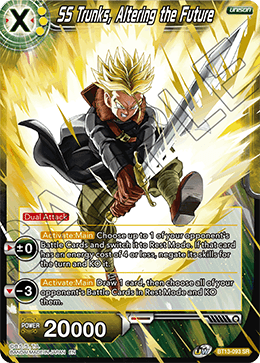 SS Trunks, Altering the Future [BT13-093] | Devastation Store