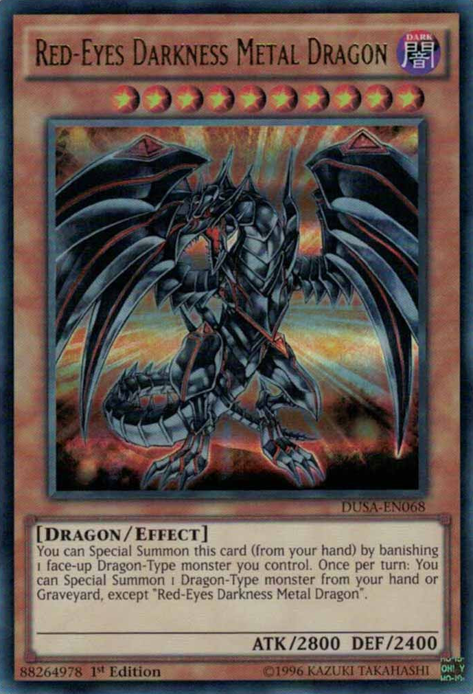 Red-Eyes Darkness Metal Dragon [DUSA-EN068] Ultra Rare | Devastation Store